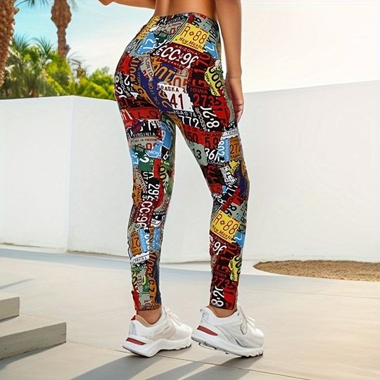 Discover European and American Printed Leggings