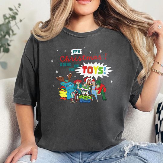 Discover toy stories 4 It's Christmas Bring On The Toys T-Shirt, Disneyyy Friends T-Shirt, Disneyyy Family Trip Shirt, toy stories Adventure Trip Tee,TGSA052