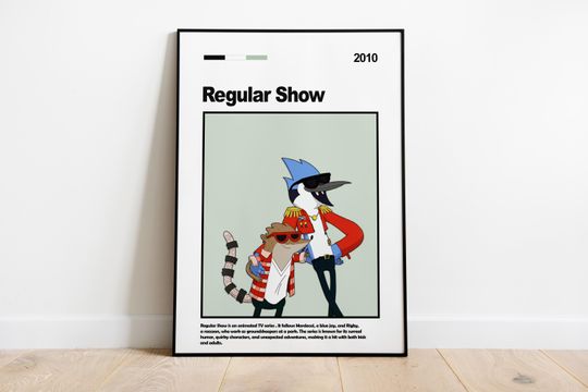 Discover Regular Show, Regular Show Poster