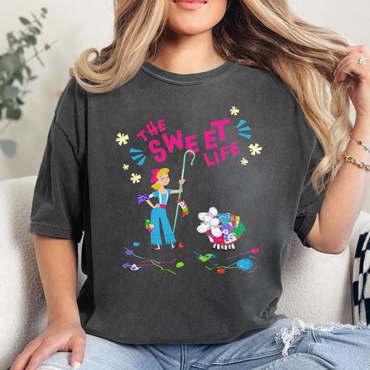 Discover toy stories Bo Peep The Sweet Life Shirt, Retro toy stories Characters Shirt, Disneyyland Family Matching Shirt, Disneyyy Friends Tee, TGSA019
