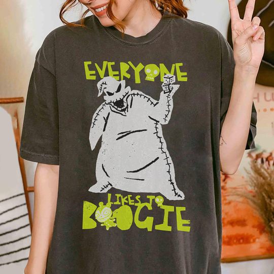 Discover Disneyyy The Nightmaree Beforee Christmass Oogiee Boogiee T-Shirt