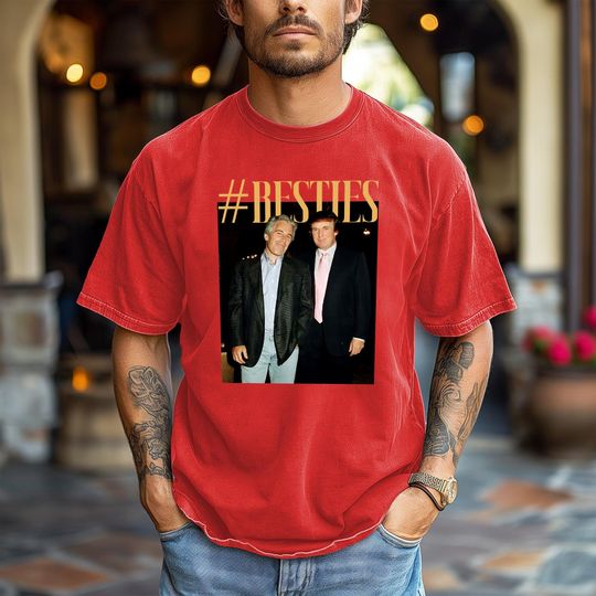 Discover Jeffrey and Trump Best Friend T-Shirt, FDT Anti M-AGA shirt