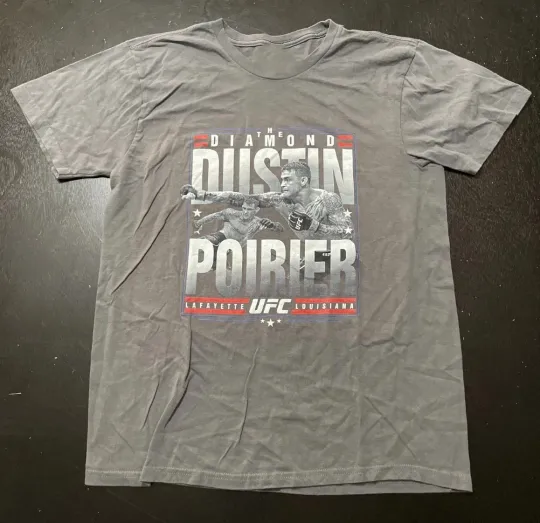 Discover The Diamond Dustin Poirier T-Shirt, Gray Color S-5XL CM013