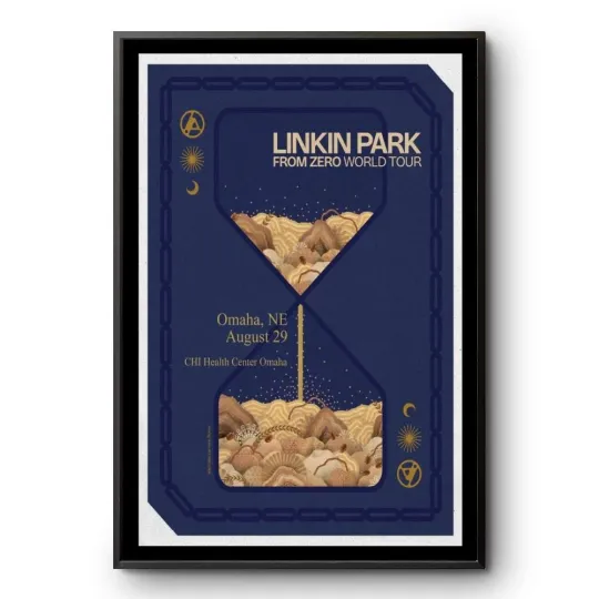 Discover Linkin Park Tour Omaha, NE Aug 29, 2025 Poster