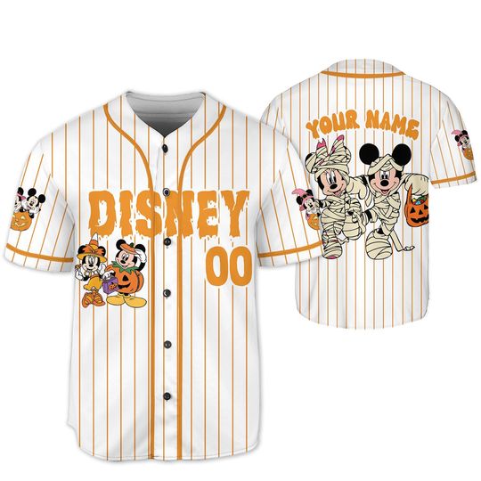 Discover Custom Disneyyy Mickeyy mouse Baseball Jersey
