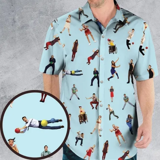 Discover Team New Directions Glee Hawaiian Shirt Casual Button Down Shirt