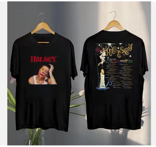 Discover Halsey Graphic Shirt, 2025 Halsey For My Last Trick The Tour Shirt