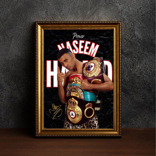 Discover Poster Prince Naseem Hamed / Boxing / MMA / Wall poster / Wall art / Interior decoration / Print boxing