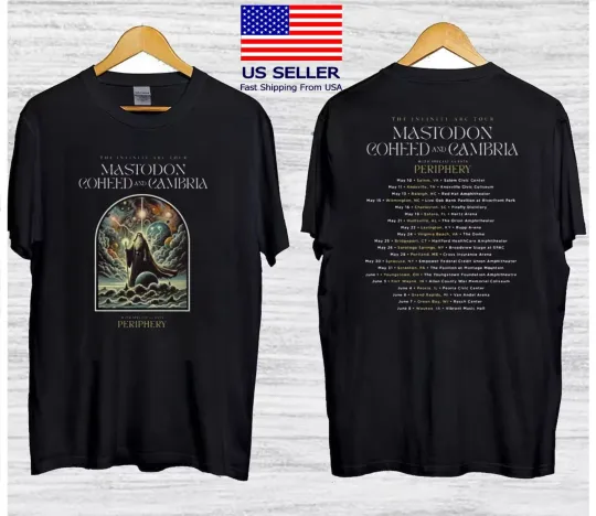 Discover SALE!!! Coheed and Cambria & Mastodon Tour 2025 T-Shirt