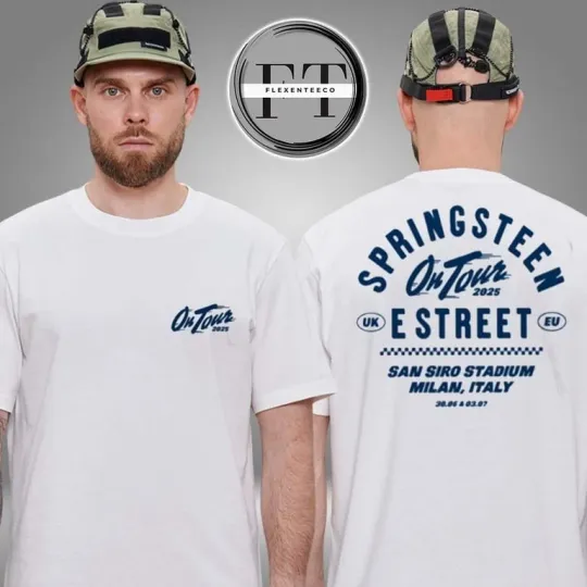 Discover Bruce Springsteen Milan Italy June 30 2025 Shirt