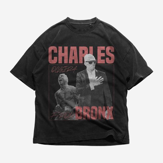 Discover Charles Oliveira Vintage Shirt, Fan Gifts