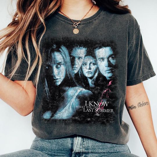 Discover I Know What You Did Last Summer Shirt, stay buried horror T-Shirt, Poster Horror Shirt