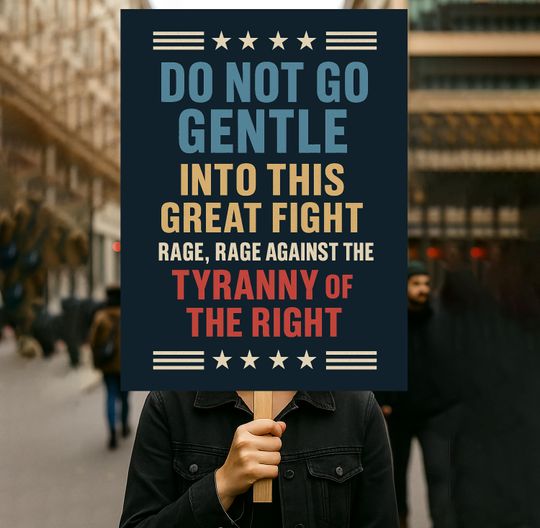 Discover Rage Against the Regime Protest Sign