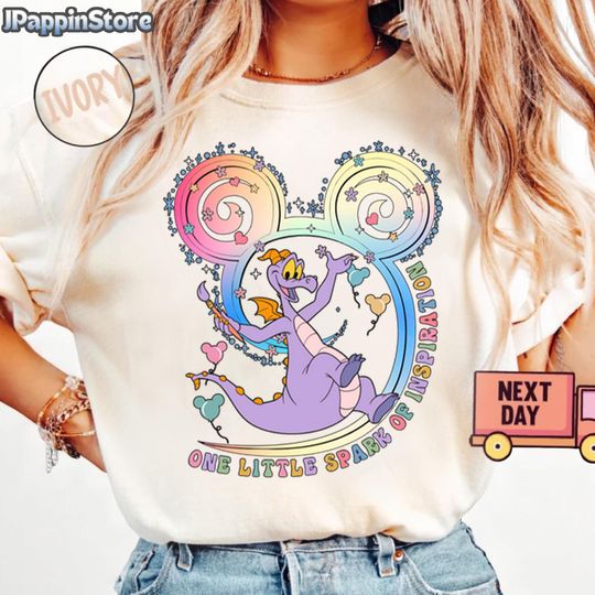 Discover Figment Shirt Disneyyy, One Little Spark of Inspiration Tee