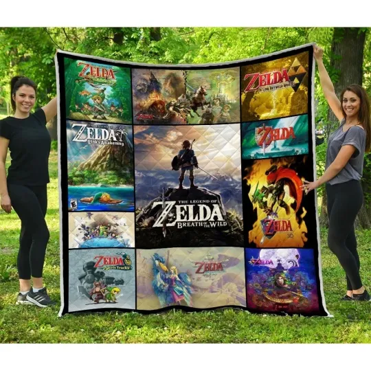 Discover The Legend Of Zelda Quilts, Best Games Of All Time Quilts Blanket