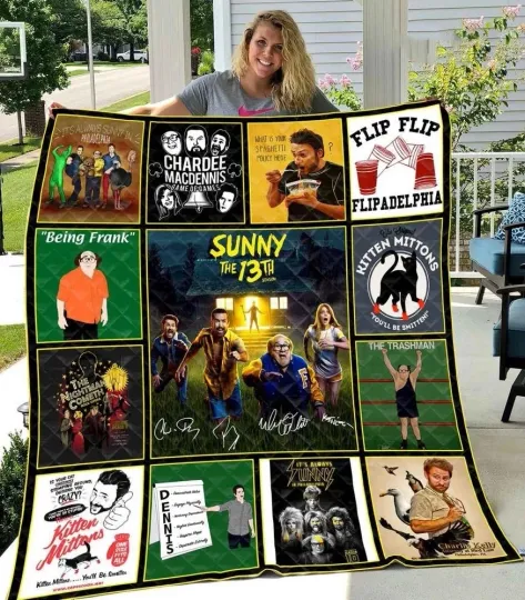 Discover It Is Always Sunny In Philadelphia Quilts, Tv Series Quilts Blanket