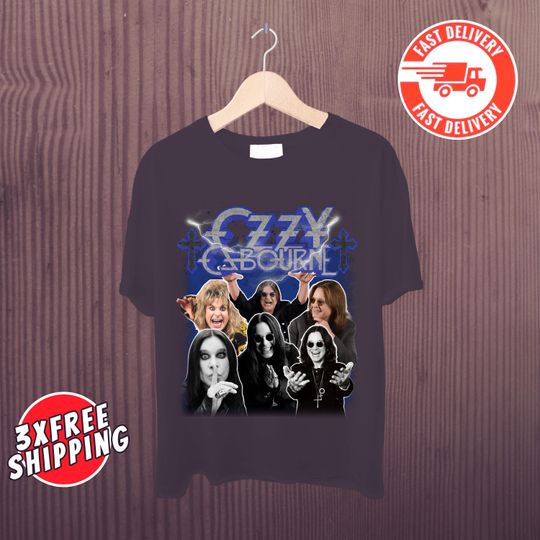 Discover Ozzy Osbourne Metal Legend Tribute Shirt, Gift for Rock Fans, Musician Tribute Shirt