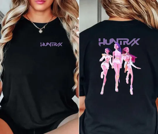 Discover Kpop Huntrix Demon Hunters Shirt