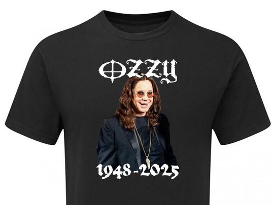 Discover OZZY 1948-2025 Shirt Sabbath Osbourne Prince of Darkness Shirt