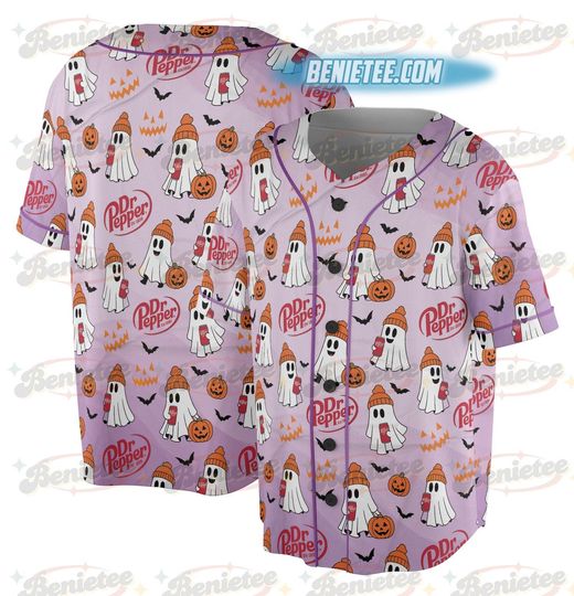 Discover Halloween Dr Pepper Soda Lover Jersey,