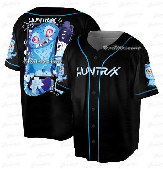 Discover Demon Hunter Tiger Baseball Jersey, Derpy the Tiger And Bird Demon Hunter Tiger