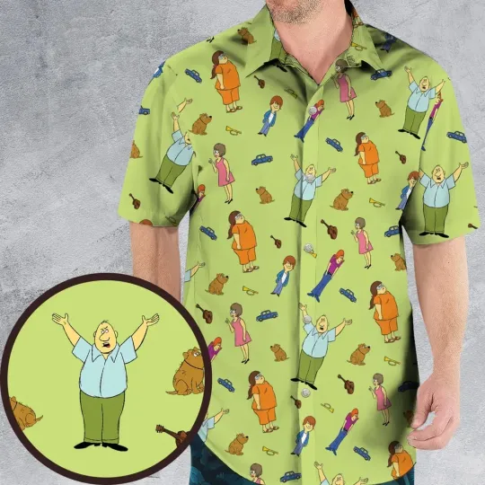 Discover Wait Till Your Father Gets Home Characters Hawaiian Shirt