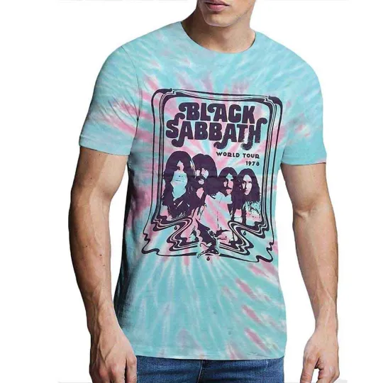 Discover Black Sabbath World Tour '78  Tee T-Shirt Mens