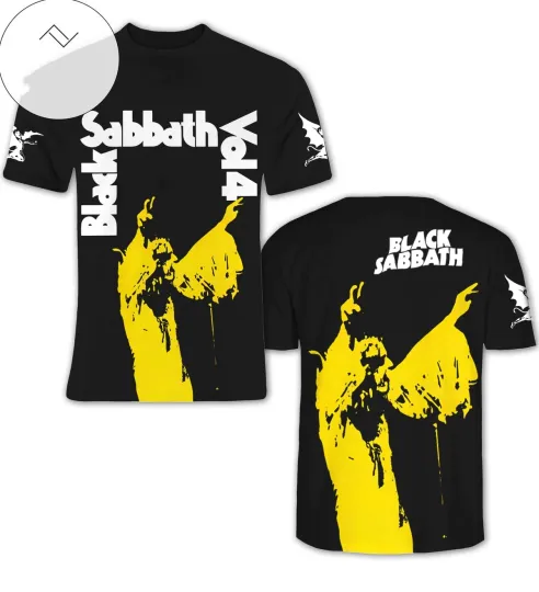 Discover Black Sabbath Vol 4 Album 3D SHIRT All sizes AOP S-6XL 2F680