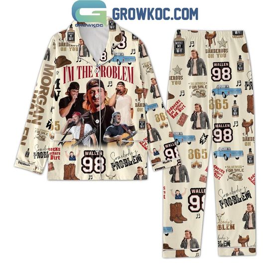 Discover Wallen Western I’m The Problem Pajamas Set