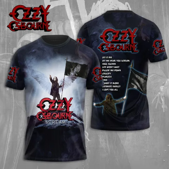 Discover Black Sabbath Ozzy Osbourne 3D Apparel