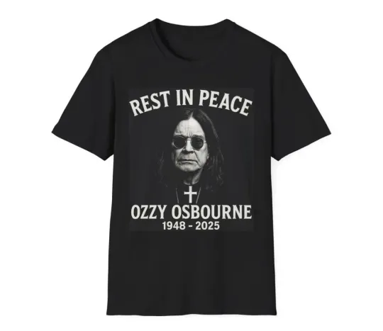 Discover Ozzy Osbourne Shirt, Rest In Peace Ozzy Osbourne, Rip Ozzy Shirt JU632