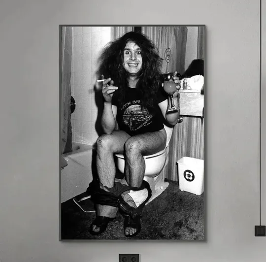 Discover Ozzy Osbourne Vintage Poster