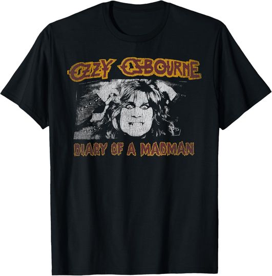 Discover Ozzyy Osbournee Diary Of A Madman T-Shirt