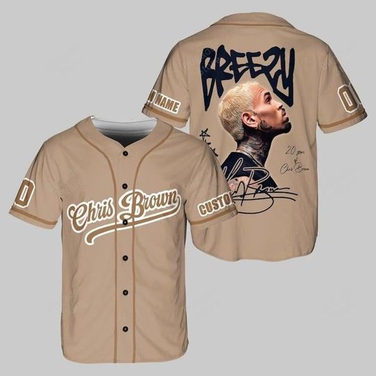 Discover Personalized Breezy Bowl XX 2025 Jersey, Chris Brown Breezy Bowl Baseball Jersey, Breezy Bowl Tour XX Shirt