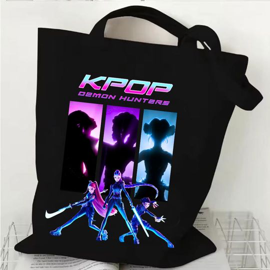Discover 2025 Movie KPop Demon Hunters Tote Bag