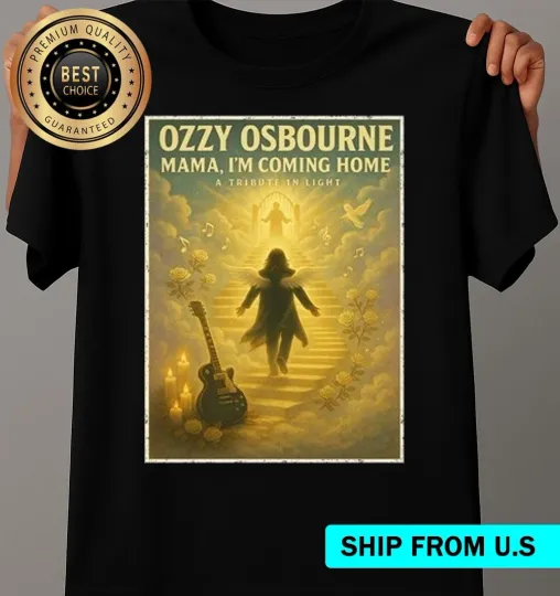 Discover R.I.P Ozzy Osbourne Mama I’m Coming Home T-Shirt
