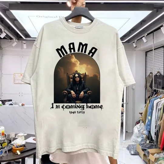 Discover mama I'm coming home, Ozzy Osbourne reprint unisex shirt