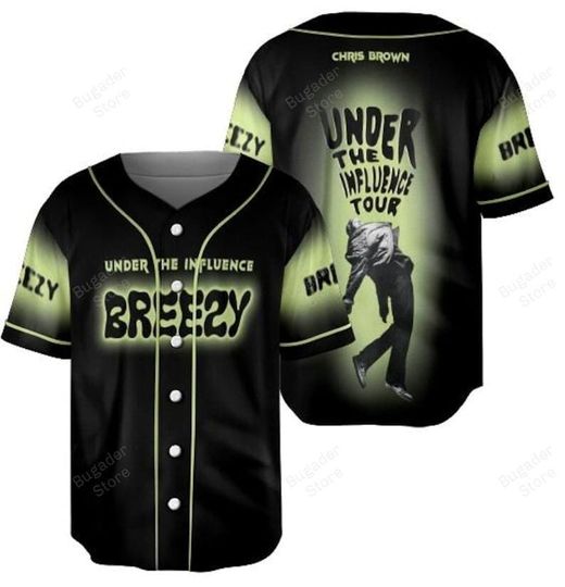Discover Chris Brown Tour Jersey, Breezy Bowl XX Jersey, 2025 Tour Chris Brown Fan