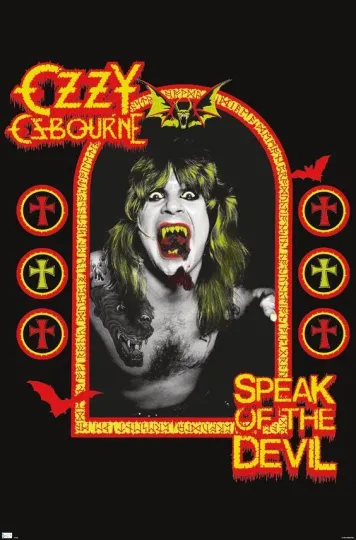 Discover Ozzy Osbourne - Speak Of The Devil Wall Poster