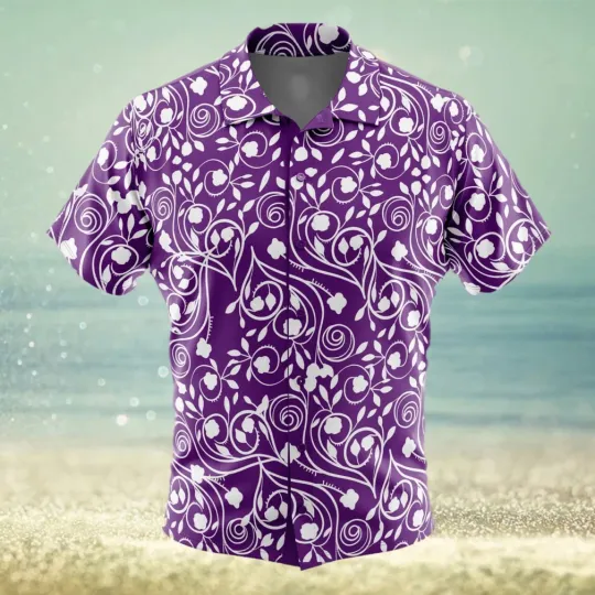 Discover Biscuit Oliva Baki Button Up Hawaiian Shirt