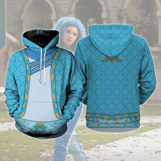 Discover Chloe Charming 3D Full Over Print Hoodie, Descendants 4 Costume, Rise Of Red Cosplay, Musical Fantasy, Magicc Kingdom Shirt, Wonderland Party