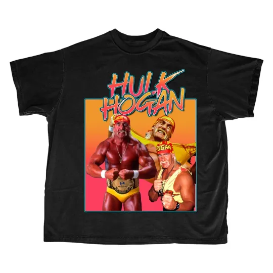 Discover Hulk Hogan T-Shirt Cotton Men's Tee