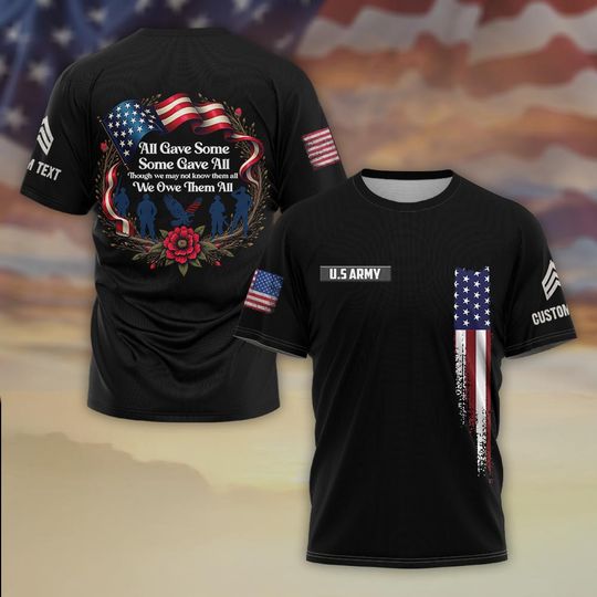 Discover All Gave Some, Some Gave All 3D T-Shirt