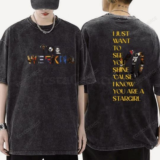 Discover Dawn FM Shirt Weeknds Vintage Merch Aesthetic Fan Tee