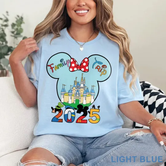 Discover Disneyyy Family Mickeyy Shirt 2025, Mickeyy And Crew T-Shirt