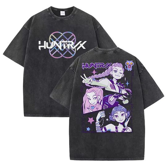 Discover Anime K-Pop Demon Hunters Graphic T-shirt