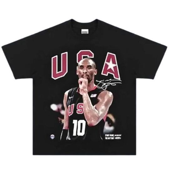Discover Kobe Bryant USA Shirt - Basketball Legend T-shirt