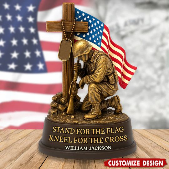 Discover Veterans Military Acrylic Plaque - Personalized Gifts For Veteran