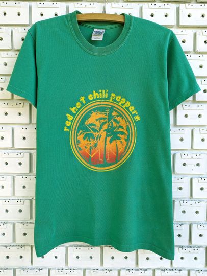 Discover Vintage 2004 Red Hot Chili Peppers T-Shirt RHCP Alternative Funk Rock Band Merch Tee Size S