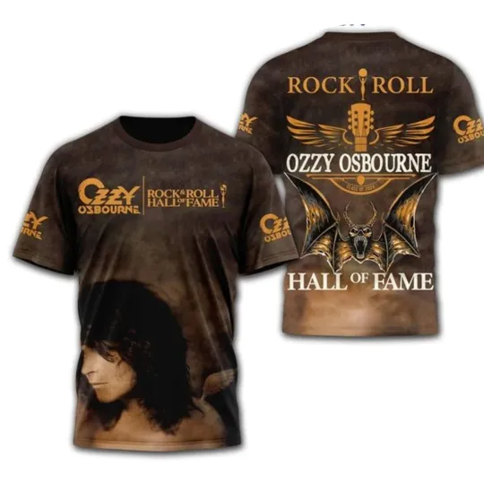 Discover rock n roll MEMORY Ozzy Osbourne 3D SHIRT album All sizes S to 6Xl 1F2150